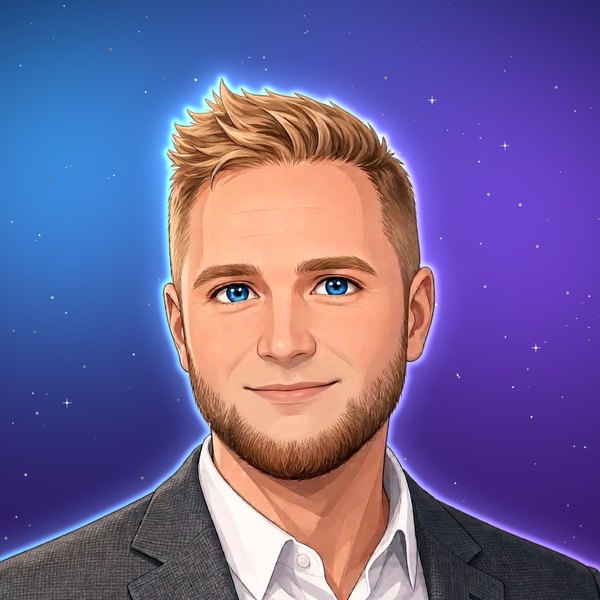 Illustrated portrait of David Stiger